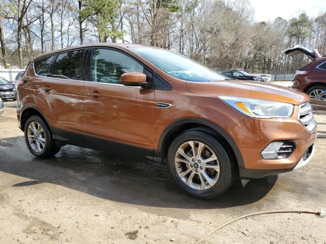 1FMCU9GD8HUC41528 - 2017 FORD ESCAPE SE ORANGE photo 4