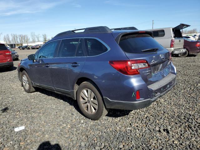 4S4BSACC5F3224950 - 2015 SUBARU OUTBACK 2.5I PREMIUM BLUE photo 2