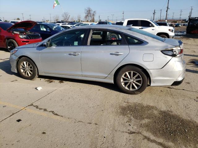 5NPE24AA0KH802701 - 2019 HYUNDAI SONATA ECO TURBO SILVER photo 2