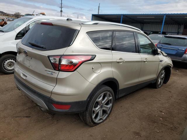 1FMCU9J93HUA31519 - 2017 FORD ESCAPE TITANIUM GOLD photo 3