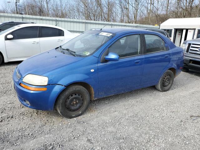 KL1TD56646B617027 - 2006 CHEVROLET AVEO BASE Mavi foto 1