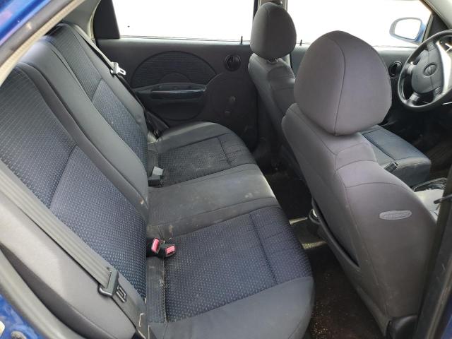 KL1TD56646B617027 - 2006 CHEVROLET AVEO BASE Mavi foto 10
