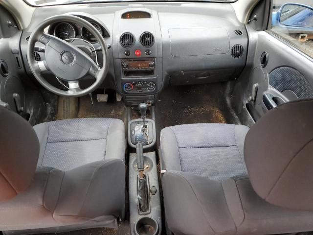 KL1TD56646B617027 - 2006 CHEVROLET AVEO BASE Mavi foto 8