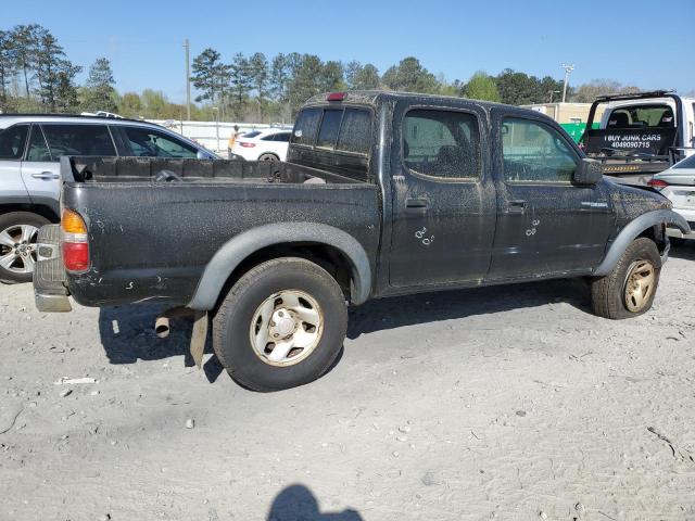 5TEGN92N24Z346232 - 2004 TOYOTA TACOMA DOUBLE CAB PRERUNNER BLACK photo 3