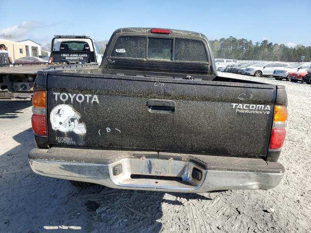 5TEGN92N24Z346232 - 2004 TOYOTA TACOMA DOUBLE CAB PRERUNNER BLACK photo 6