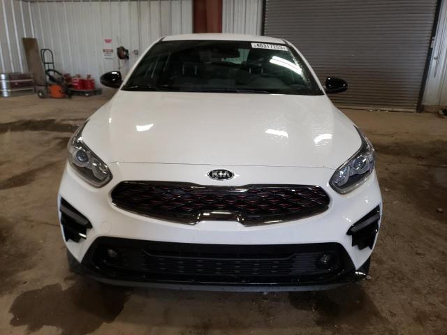 3KPF34AD5ME279663 - 2021 KIA FORTE GT LINE WHITE photo 5