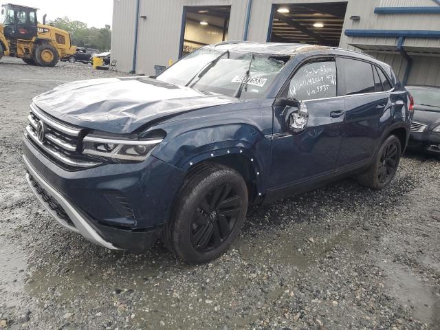 1V2HE2CAXNC225535 - 2022 VOLKSWAGEN ATLAS CROS SE Mavi foto 1