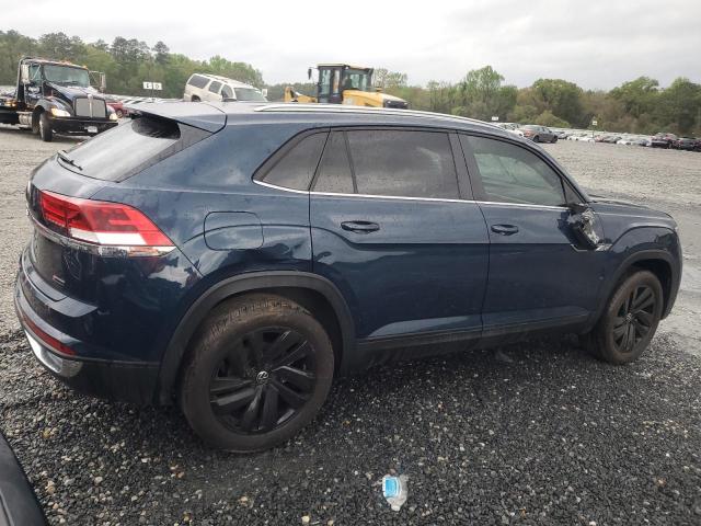 1V2HE2CAXNC225535 - 2022 VOLKSWAGEN ATLAS CROS SE Mavi foto 3