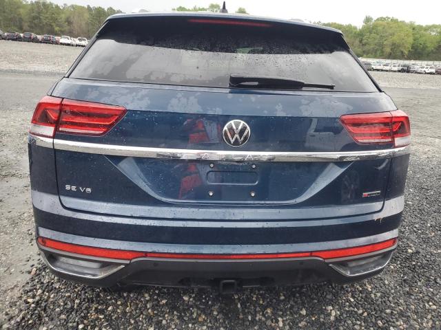 1V2HE2CAXNC225535 - 2022 VOLKSWAGEN ATLAS CROS SE Mavi foto 6