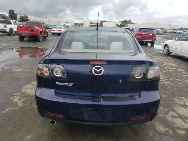 JM1BK32G491218724 - 2009 MAZDA 3 I BLUE photo 6