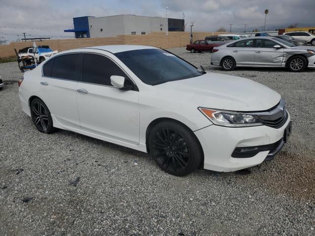 1HGCR2F54HA132705 - 2017 HONDA ACCORD SPORT WHITE photo 4