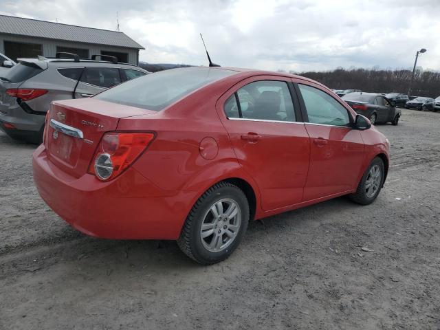 1G1JD5SBXC4230123 - 2012 CHEVROLET SONIC LT RED photo 3