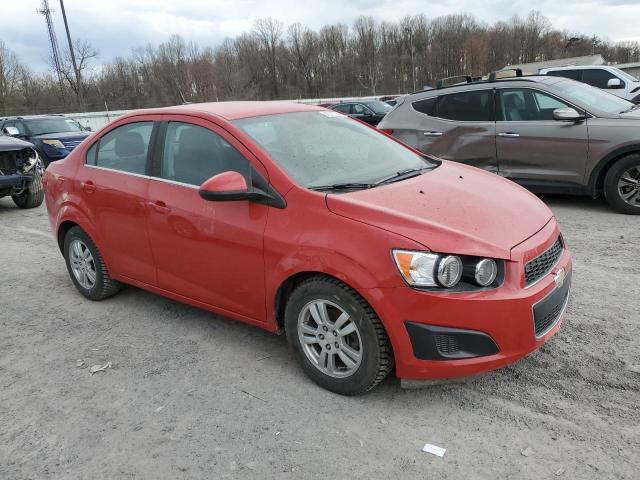 1G1JD5SBXC4230123 - 2012 CHEVROLET SONIC LT RED photo 4