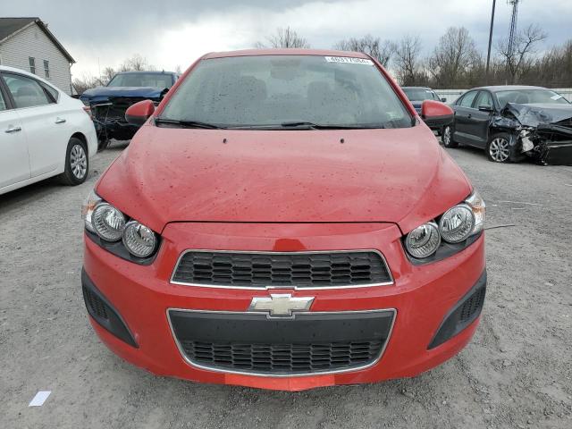 1G1JD5SBXC4230123 - 2012 CHEVROLET SONIC LT RED photo 5