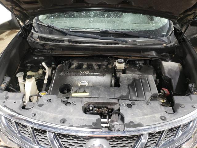 JN8AZ1MU0BW051712 - 2011 NISSAN MURANO S BLACK photo 11