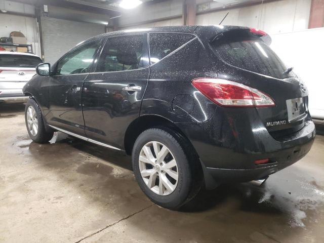 JN8AZ1MU0BW051712 - 2011 NISSAN MURANO S BLACK photo 2