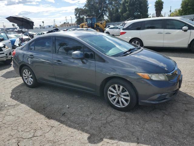 2HGFB2F80CH307716 - 2012 HONDA CIVIC EX GRAY photo 4