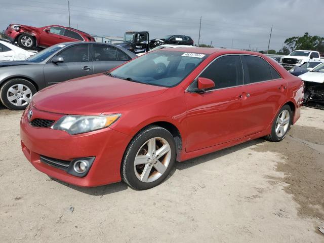 4T1BF1FK4CU627069 - 2012 TOYOTA CAMRY BASE RED photo 1