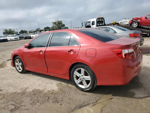 4T1BF1FK4CU627069 - 2012 TOYOTA CAMRY BASE RED photo 2