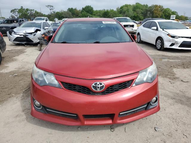4T1BF1FK4CU627069 - 2012 TOYOTA CAMRY BASE RED photo 5