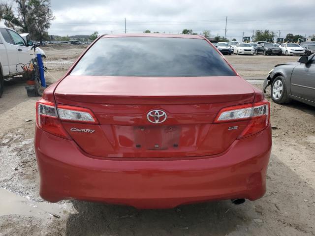 4T1BF1FK4CU627069 - 2012 TOYOTA CAMRY BASE RED photo 6