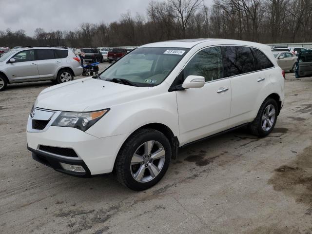 2HNYD2H28CH543096 - 2012 ACURA MDX WHITE photo 1