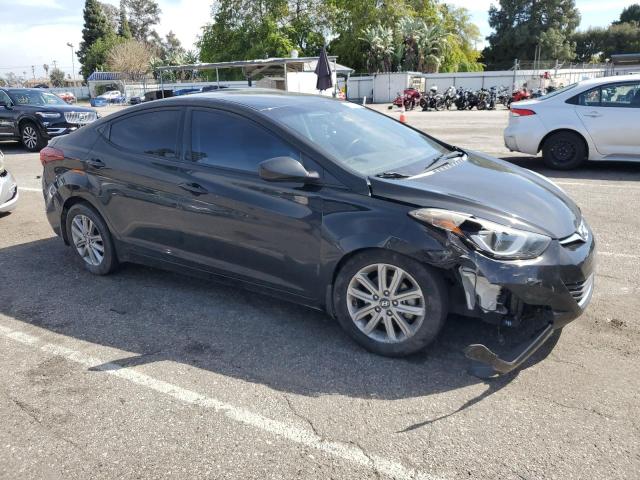 5NPDH4AEXGH718258 - 2016 HYUNDAI ELANTRA SE BLACK photo 4