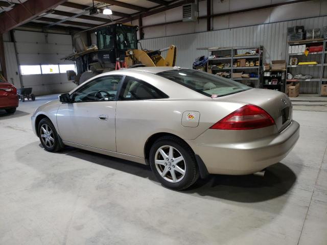 1HGCM82674A003710 - 2004 HONDA ACCORD EX BEIGE photo 2