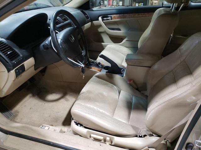 1HGCM82674A003710 - 2004 HONDA ACCORD EX BEIGE photo 7