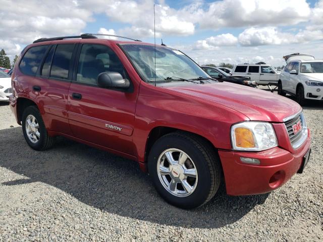 1GKDT13S242219438 - 2004 GMC ENVOY BURGUNDY photo 4