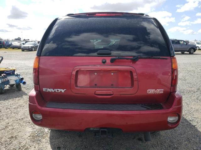 1GKDT13S242219438 - 2004 GMC ENVOY BURGUNDY photo 6