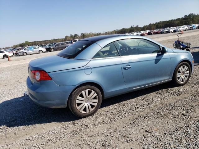 WVWBA71F98V042912 - 2008 VOLKSWAGEN EOS TURBO BLUE photo 3