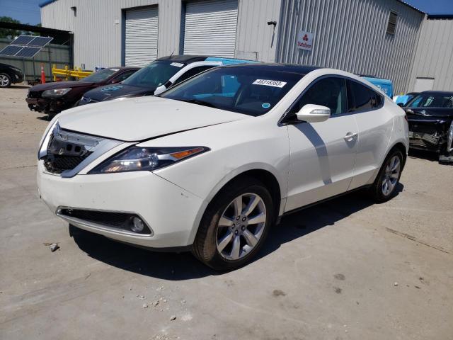 2HNYB1H43AH503653 - 2010 ACURA ZDX TECHNOLOGY WHITE photo 1