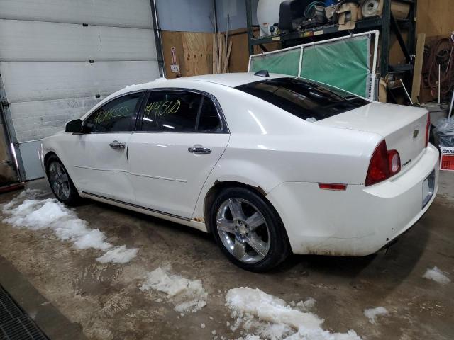 1G1ZC5E07CF237194 - 2012 CHEVROLET MALIBU 1LT CREAM photo 2