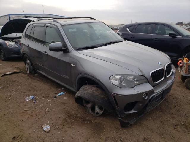 5UXZV4C55D0E01770 - 2013 BMW X5 XDRIVE35I GRAY photo 4