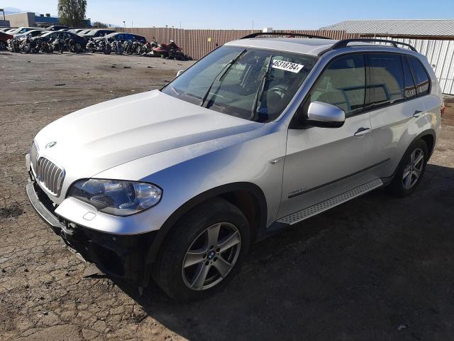 5UXZW0C58D0B93373 - 2013 BMW X5 XDRIVE35D SILVER photo 1