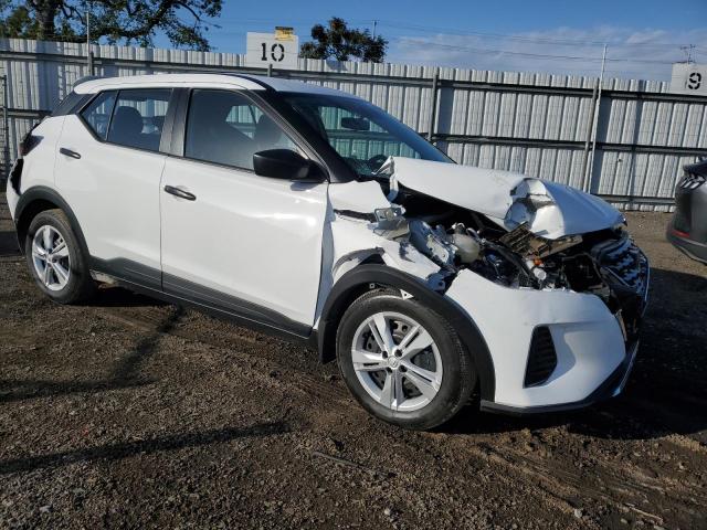 3N1CP5BV7PL571127 - 2023 NISSAN KICKS S WHITE photo 4