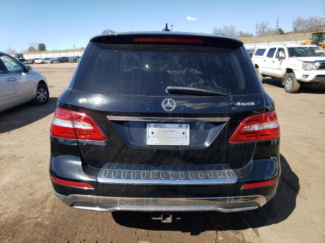 4JGDA5HB9DA241813 - 2013 MERCEDES-BENZ ML 350 4MATIC BLACK photo 6