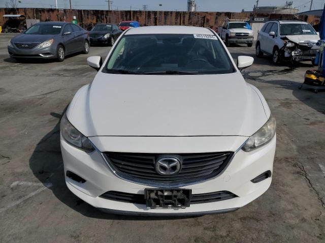 JM1GJ1U55G1476806 - 2016 MAZDA 6 SPORT WHITE photo 5