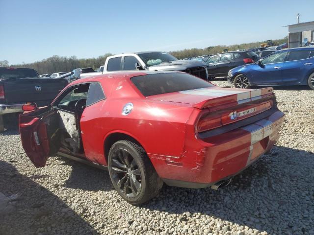 2C3CDYCJ5EH158166 - 2014 DODGE CHALLENGER SRT-8 RED photo 2