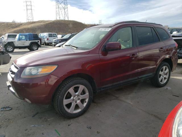 5NMSH73E67H043561 - 2007 HYUNDAI SANTA FE SE MAROON photo 1