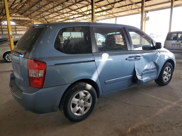 KNDMB133186243753 - 2008 KIA SEDONA BLUE photo 3