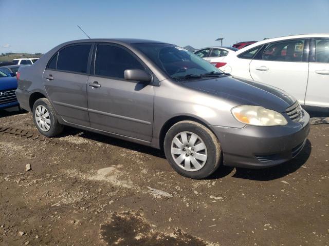 1NXBR32E73Z038617 - 2003 TOYOTA COROLLA CE GRAY photo 4