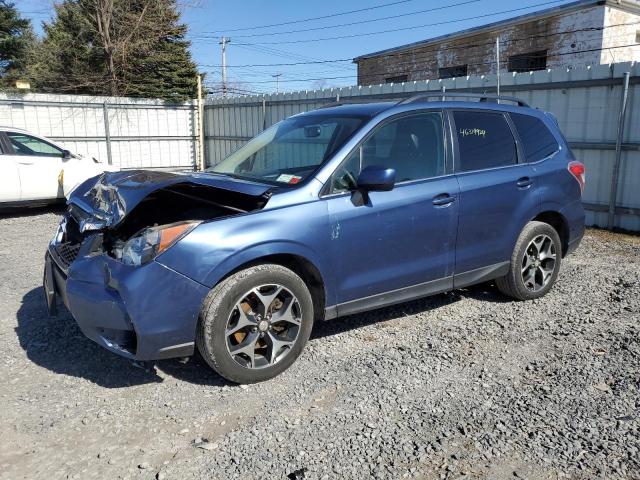 JF2SJGDC2EH501288 - 2014 SUBARU FORESTER 2.0XT PREMIUM BLUE photo 1