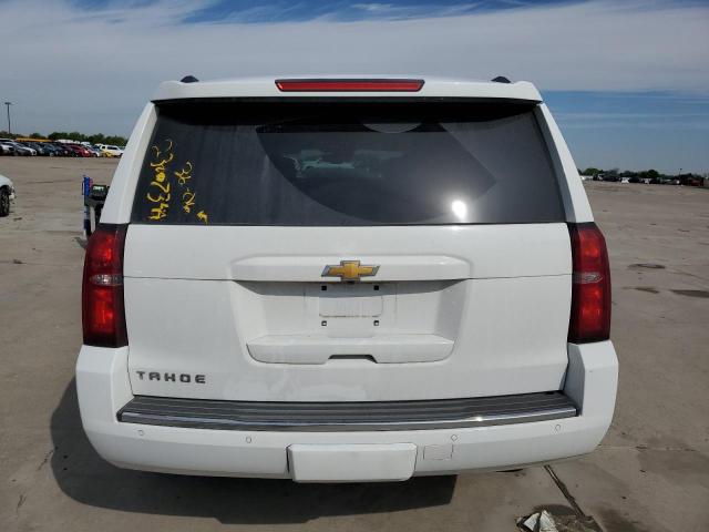 1GNSCCKC2FR289256 - 2015 CHEVROLET TAHOE C1500 LTZ WHITE photo 6