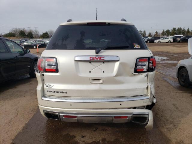 1GKKRTKD6EJ296874 - 2014 GMC ACADIA DENALI WHITE photo 6