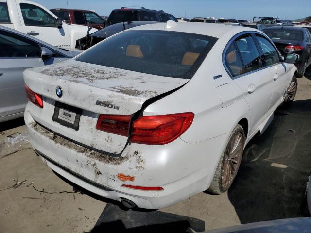 WBAJA9C56KB393987 - 2019 BMW 530E WHITE photo 3