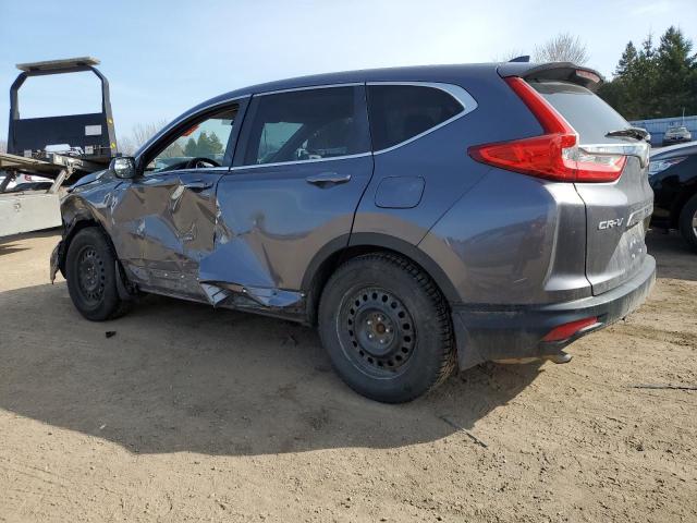 2HKRW2H22JH122614 - 2018 HONDA CR-V LX GRAY photo 2