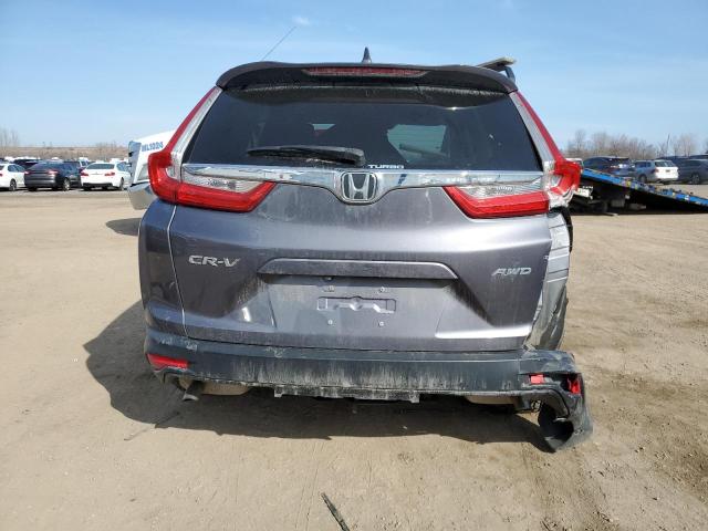 2HKRW2H22JH122614 - 2018 HONDA CR-V LX GRAY photo 6