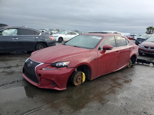 JTHBE1D23F5020751 - 2015 LEXUS IS 350 RED photo 1